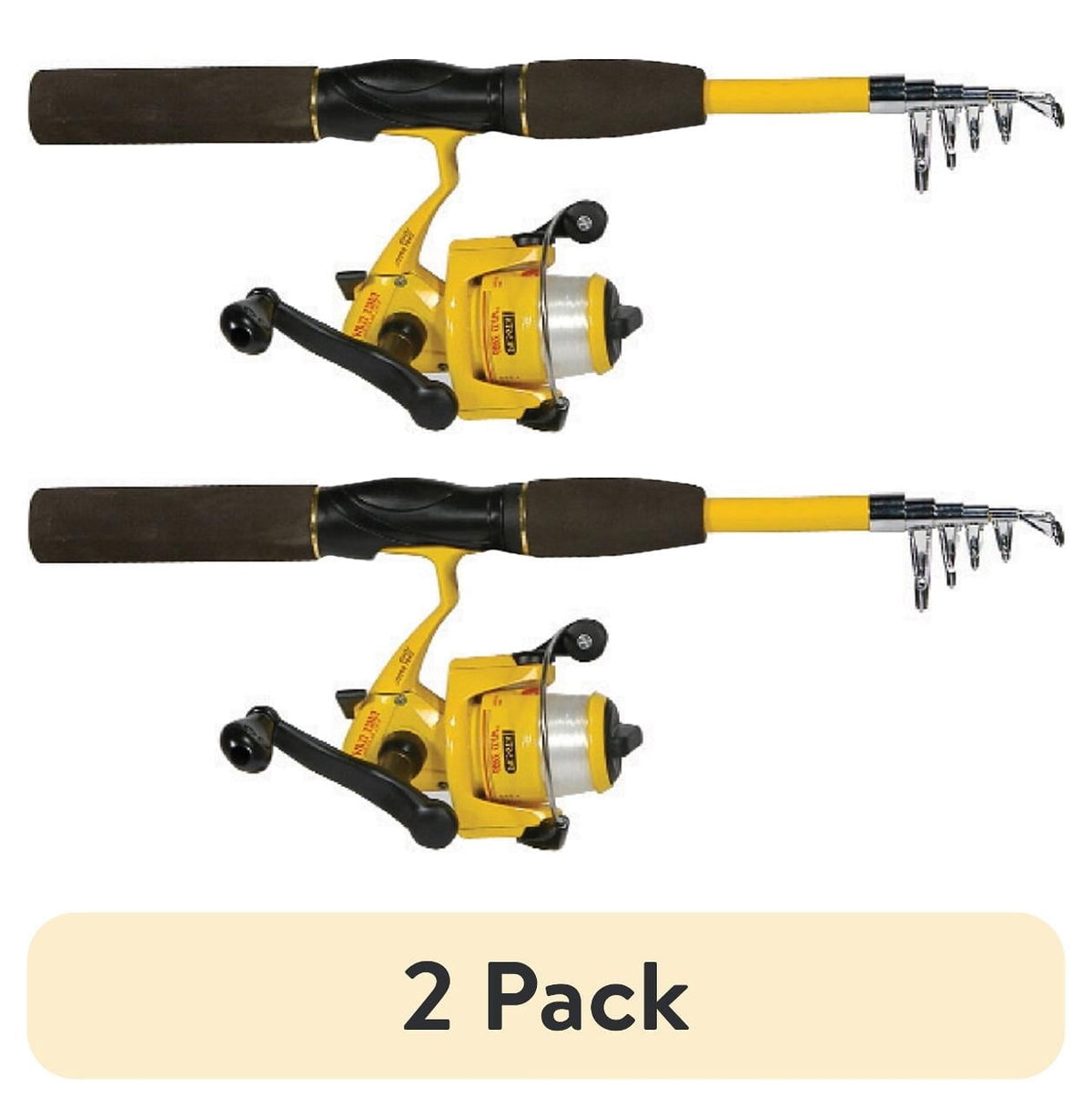 Eagle Claw Pack-It Telescopic 5'6" Fishing Rod/Reel Combo