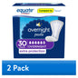 Equate Women's Incontinence Pads, Unscented, Overnight, 120 Count