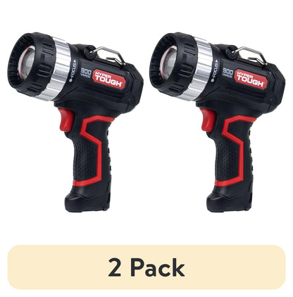 Hyper Tough 1400-Lumen Rechargeable LED Spotlight, Adjustable Focus