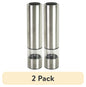 Kamenstein Battery Operated Stainless Steel Salt and Pepper Grinder Set of Two