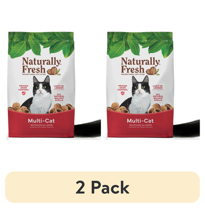 Naturally Fresh Multi Cat Litter, 40 lb. Bag.
