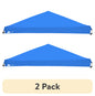 Ozark Trail 10' x 10' Blue Instant Slant Leg Canopy Replacement Top Cover