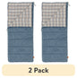 (2 pack) Ozark Trail 50 Degree Flannel-Lined Rectangular Sleeping Bag