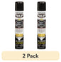 (2 pack) Rust-Oleum Stops Rust Turbo Automotive Flat Textured Truck Bed Spray Paint, Black, 24 oz