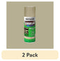 (6 pack) Army Green, Rust-Oleum Camouflage 2X Ultra Cover Flat Spray Paint-279176, 12 oz