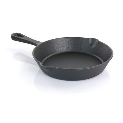 MegaChef Pre-Seasoned Cast Iron 5-Piece Kitchen Cookware Set, Pots and Pans