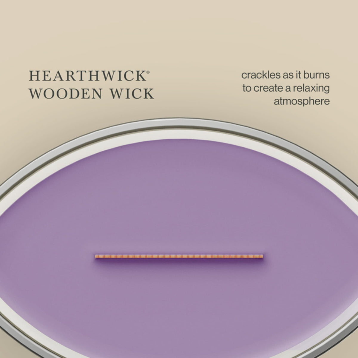 WoodWick Ellipse Trilogy Scented Candle, Amethyst Sky, 16 oz