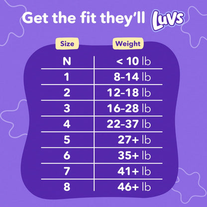 Luvs Platinum Protection Baby Diapers Size 5, 140 Count (Select for More Options)