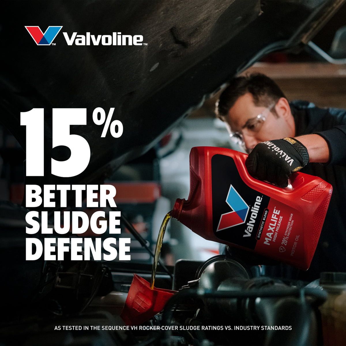 (2 pack) Valvoline MaxLife High Mileage 20W-50 Synthetic Blend Motor Oil 5 Quart