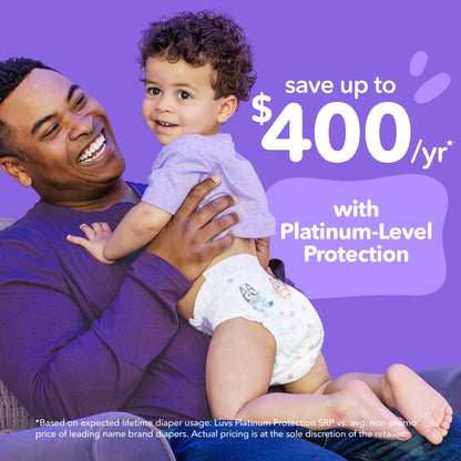 Luvs Platinum Protection Baby Diapers Size 3, 192 Count (Select for More Options)