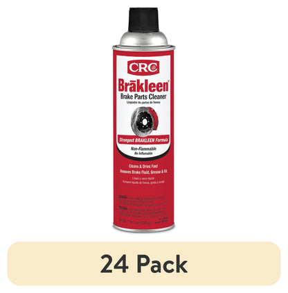 (6 pack) CRC 05089 Brakleen Non-Flammable Brake Parts Cleaner - 19 oz. - Ideal for Cars, Trucks, & Motorcycles - Safe for All Brake Parts