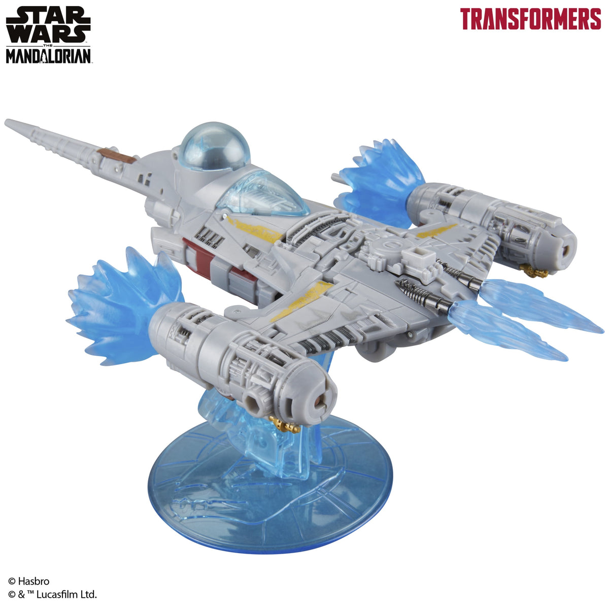 Transformers Collaborative Star Wars: The Mandalorian™ N-1 Starfighter, 7.5” Action Figure, 8+