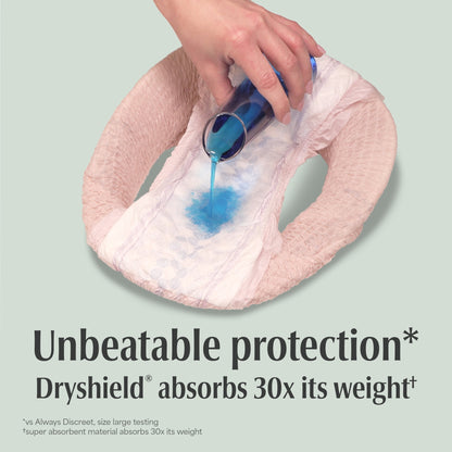 Depend Fresh Protection Incontinence Underwear for Women, Adult Diapers, M (76 Count)