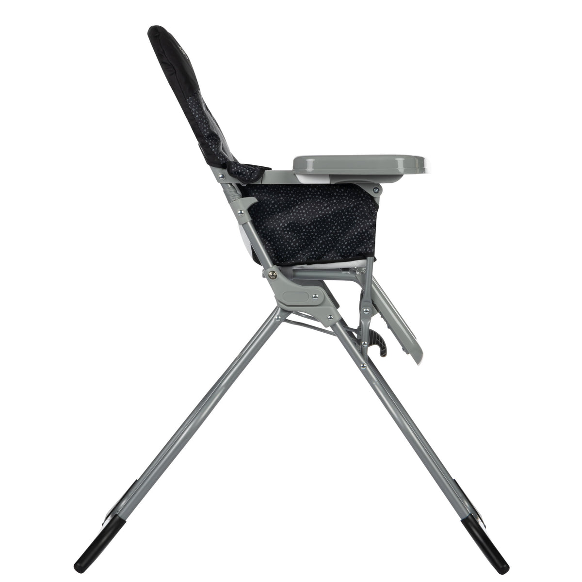 Cosco Kids Simple Fold Baby High Chair, Portable Feeding Chair, Black
