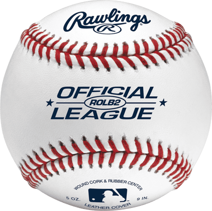 Rawlings | Official League ROLB2 Youth Practice Baseball | 12U | Bucket | 12 Count