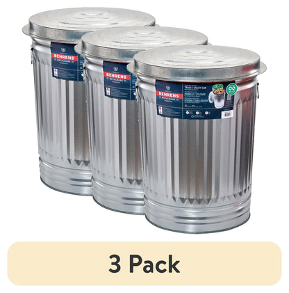 Behrens 31-Gallon Steel Trash Can