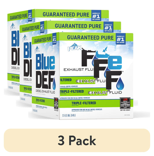 (3 pack) BlueDEF Diesel Exhaust Fluid, 2.5 gal