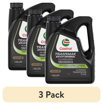 (2 pack) Castrol Transmax ATF/CVT Universal Automatic Transmission Fluid, 1 Gallon
