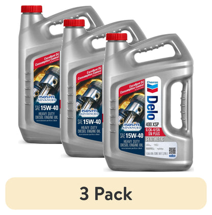 Chevron Delo XSP 15W-40 Heavy Duty Synthetic Diesel Motor Oil, 1 Gallon