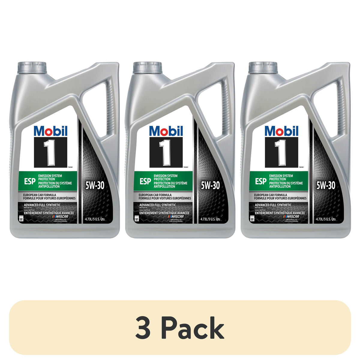 Mobil 1 ESP Standard Full Synthetic Engine Oil 5W-30 5 Quart