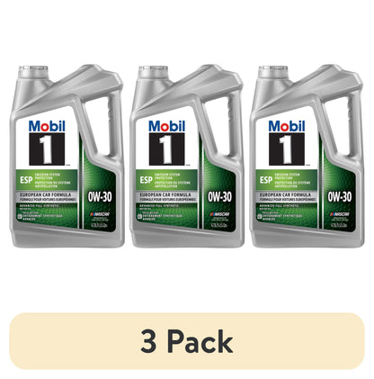 Mobil 1 ESP Full Synthetic Motor Oil 0W-30, 5 Quart