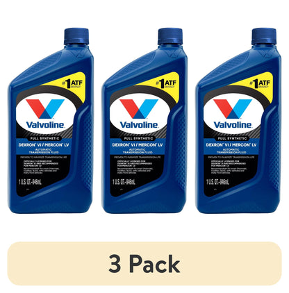 (5 pack) Valvoline Dexron VI/Mercon LV Full Synthetic Automatic Transmission Fluid (ATF) 1 QT