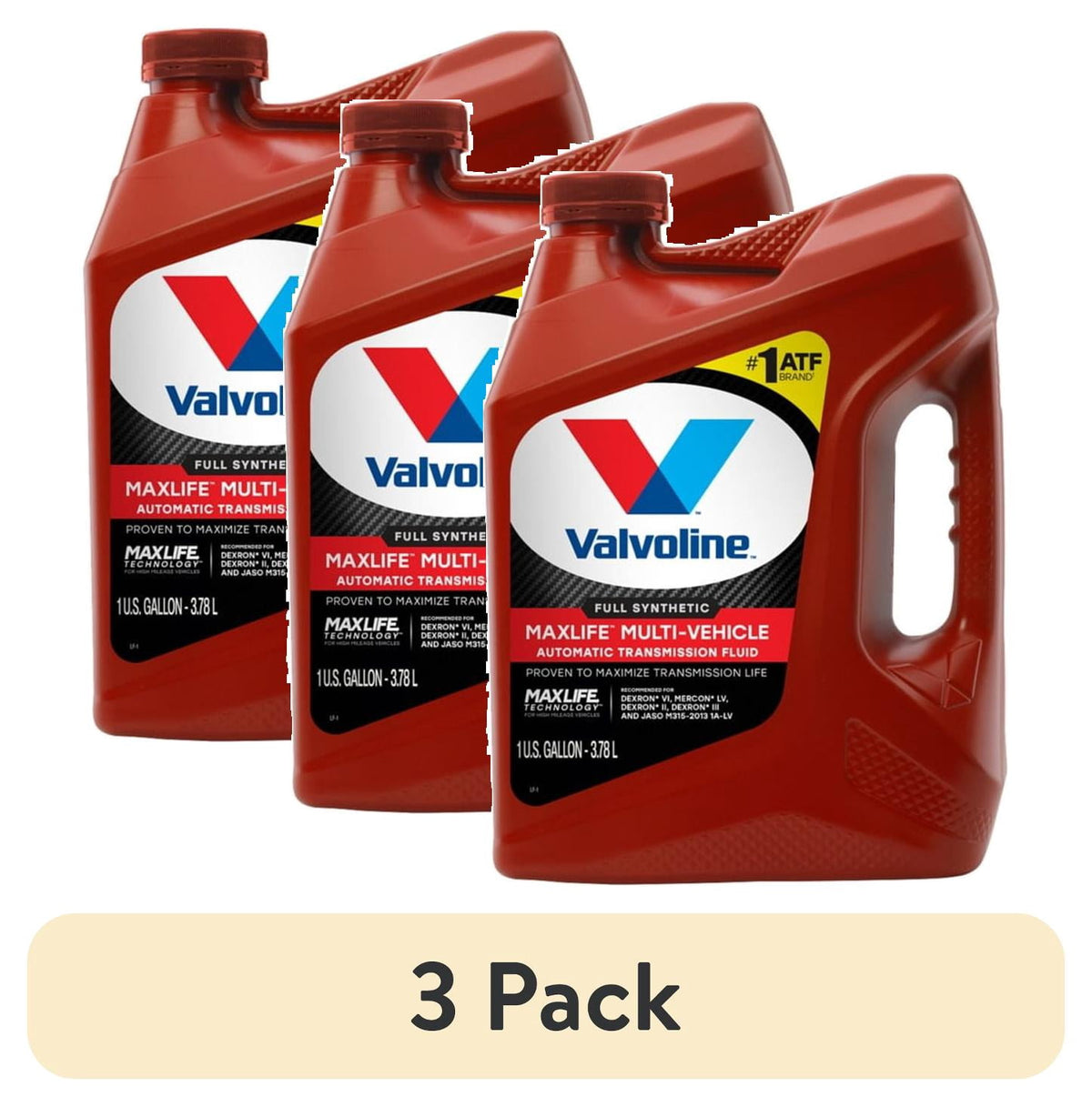 Valvoline MaxLife Multi-Vehicle Full Synthetic Automatic Transmission Fluid 1 GA