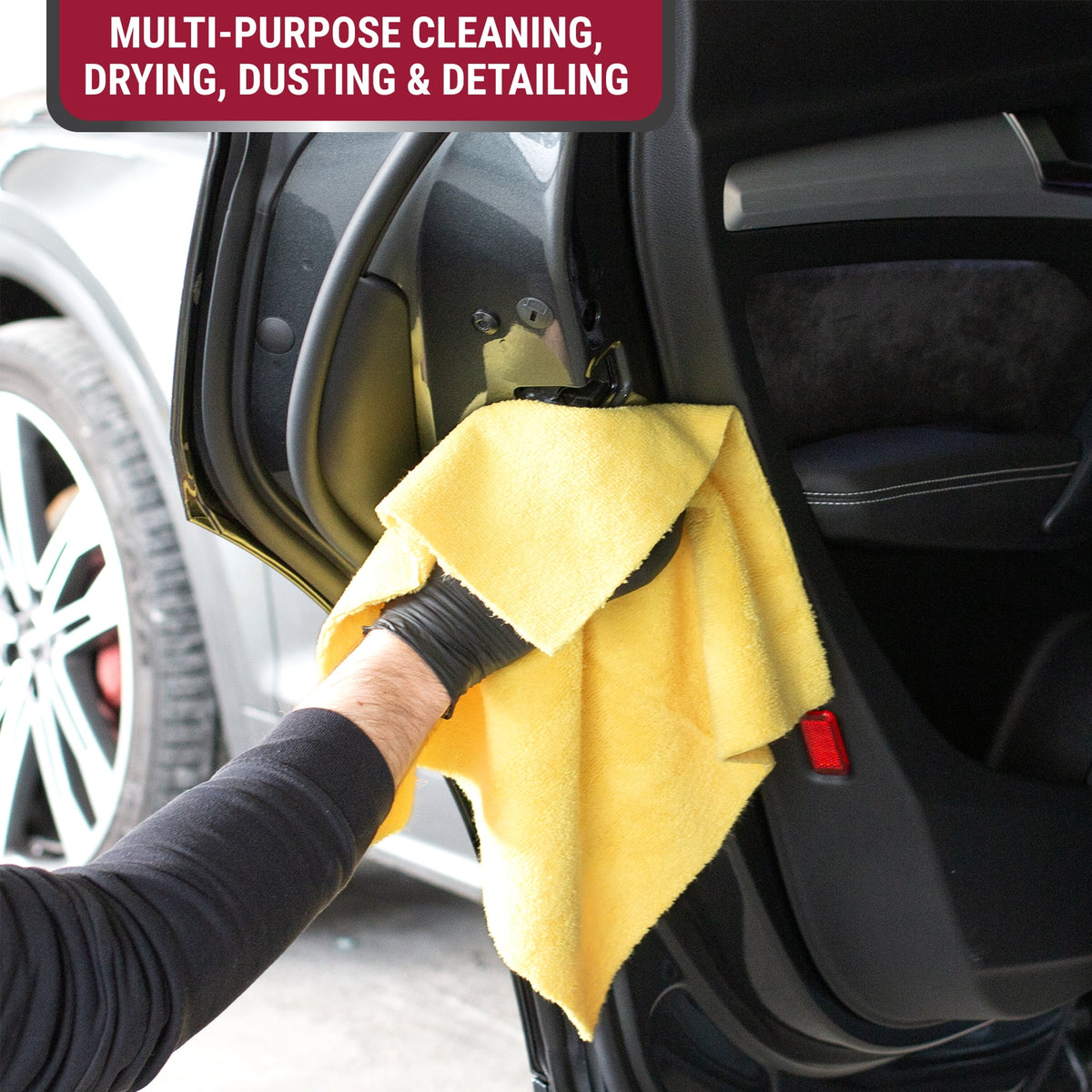 (2 pack) Platinum Series 40 Pack Premium Microfiber Auto and Home Detailing Towels