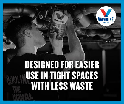(3 pack) Valvoline Flex Fill 75W-140 Full Synthetic Gear Oil 1 QT Squeeze Pouch