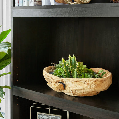Mainstays Framed 5-Shelf Bookcase with Adjustable Shelves, Espresso
