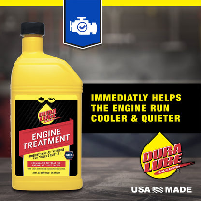 (2 pack) Dura Lube Engine Treatment, Automotive Oil Additive for Gas and Diesel Engines, 32 oz