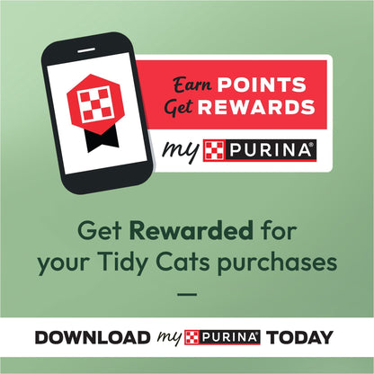 (4 pack) Purina Tidy Cats Breeze Multi-Cat Extra Strength Ion Cat Litter Box Pads, Bright lemongrass Scented Cat Litter Pads Refill Pack