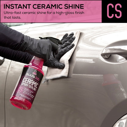 (3 pack) Suds Lab CS Ceramic Spray Vehicle Sealant - 32 fl oz bottle