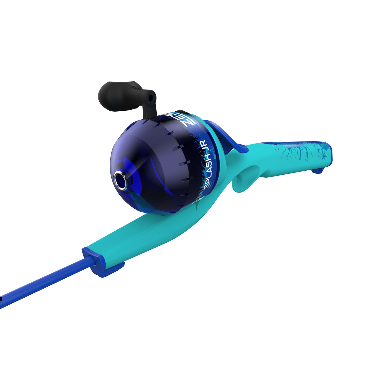 (3 pack) Zebco Kids Splash Floating Spincast Reel and Fishing Rod Combo, 29-Inch 1-Piece Fishing Pole, Size 20 Reel, Right-Hand Retrieve, Blue