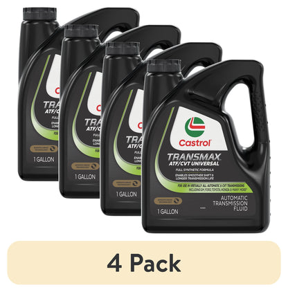 (2 pack) Castrol Transmax ATF/CVT Universal Automatic Transmission Fluid, 1 Gallon