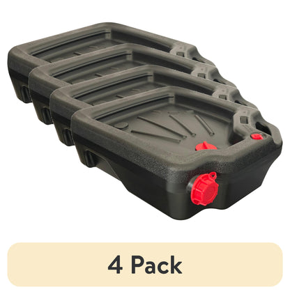 (3 pack) Hyper Tough 16-Quart Automotive Drain Pan Container
