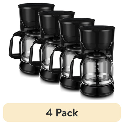 (2 pack) Mainstays 12-Cup Drip Coffee Maker, 1.8 L, White