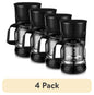 (2 pack) Mainstays 12-Cup Drip Coffee Maker, 1.8 L, White