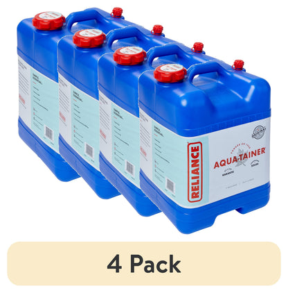 (2 pack) Reliance Aqua-Tainer Water Storage Container 7 Gallon
