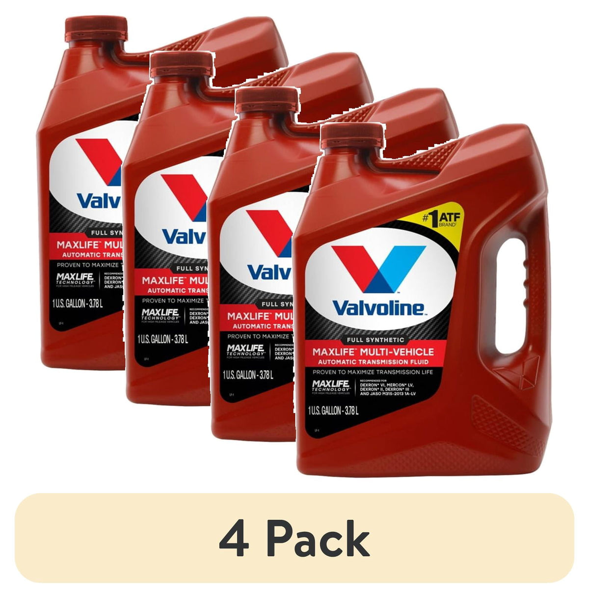 Valvoline MaxLife Multi-Vehicle Full Synthetic Automatic Transmission Fluid 1 GA