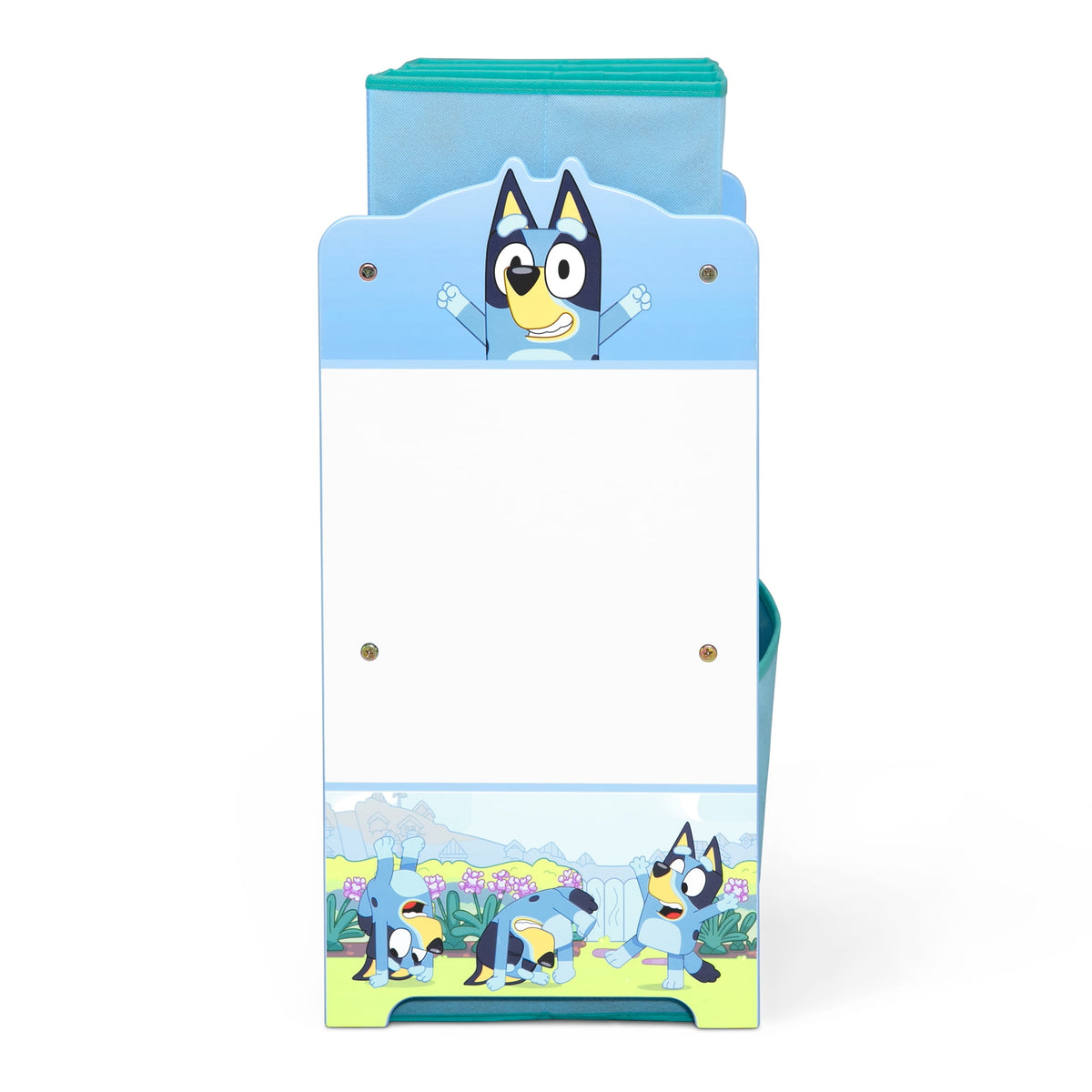 Bluey Design and Store 6 Bin Toy Storage Organizer by Delta Children