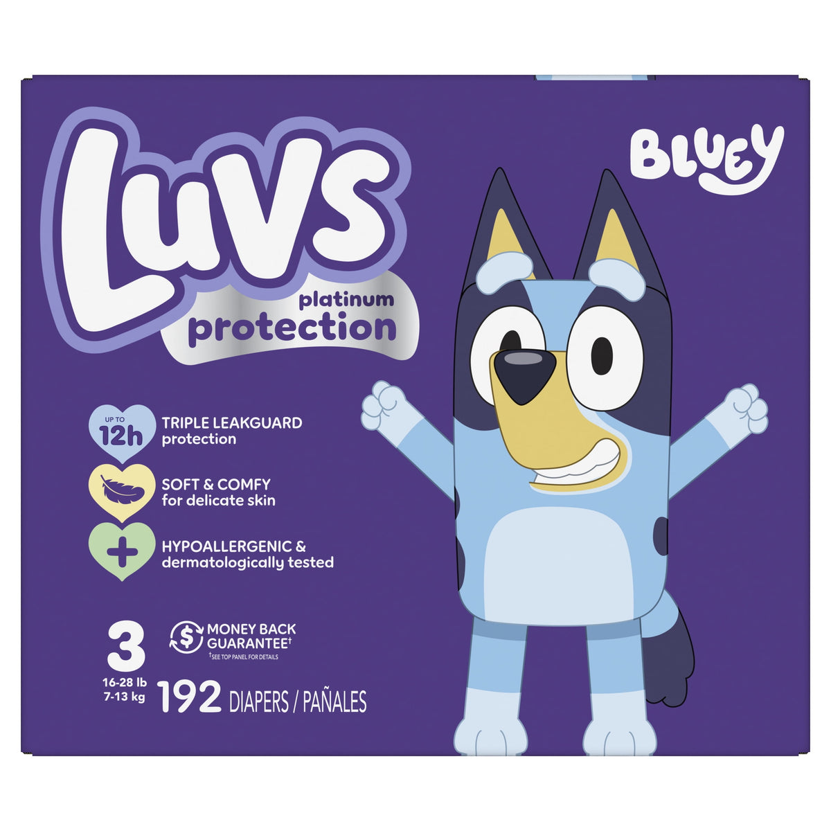 Luvs Platinum Protection Baby Diapers Size 3, 192 Count (Select for More Options)