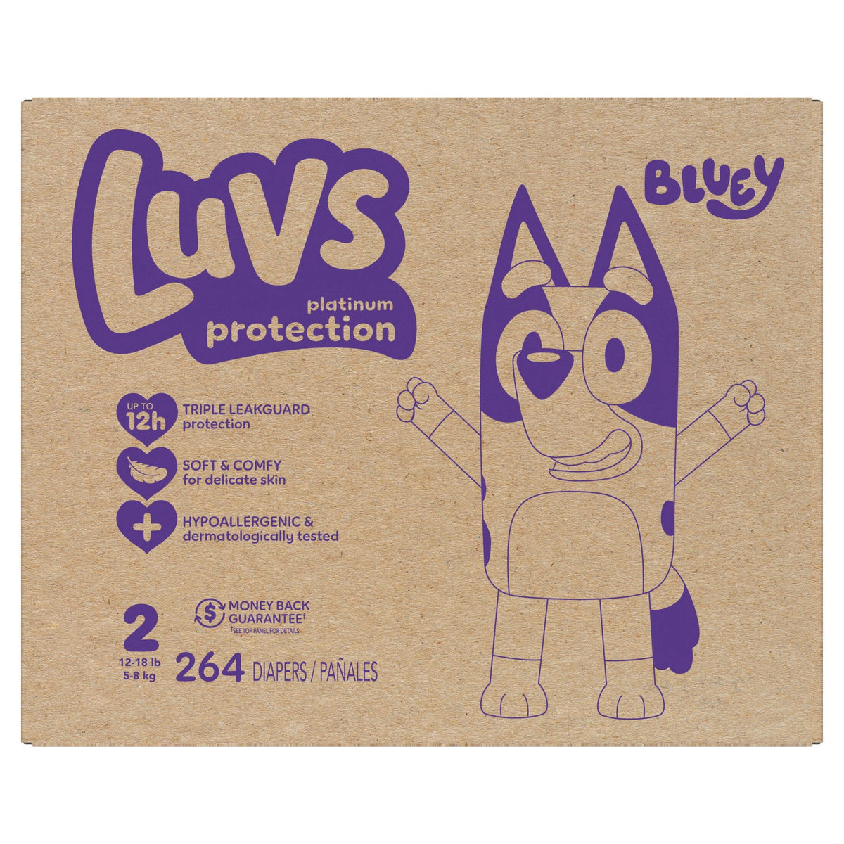 Luvs Platinum Protection Baby Diapers Size 2, 264 Count (Select for More Options)