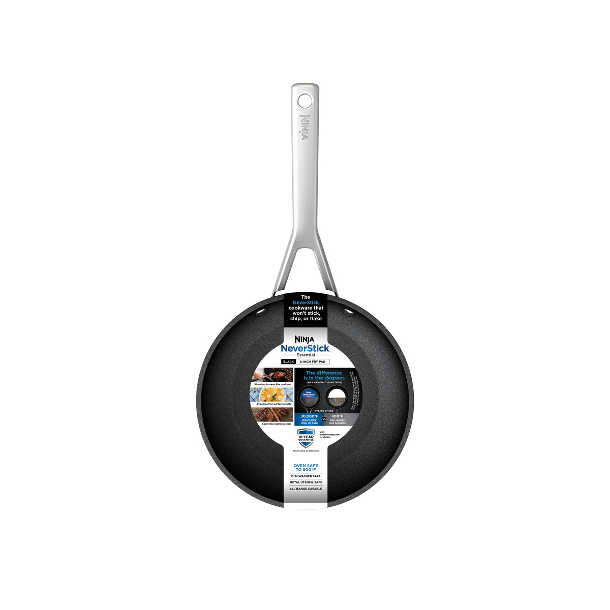 Ninja Foodi NeverStick Essential 8-inch Fry Pan, C10020