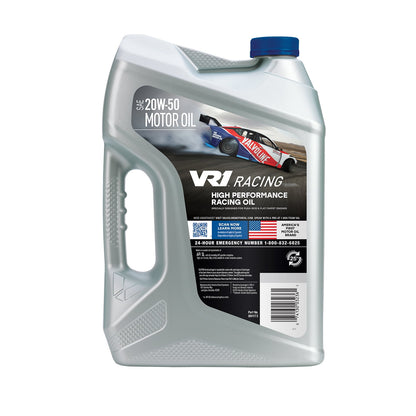 (2 pack) Valvoline VR1 Racing SAE 20W-50 Conventional Motor Oil, 5 Quart