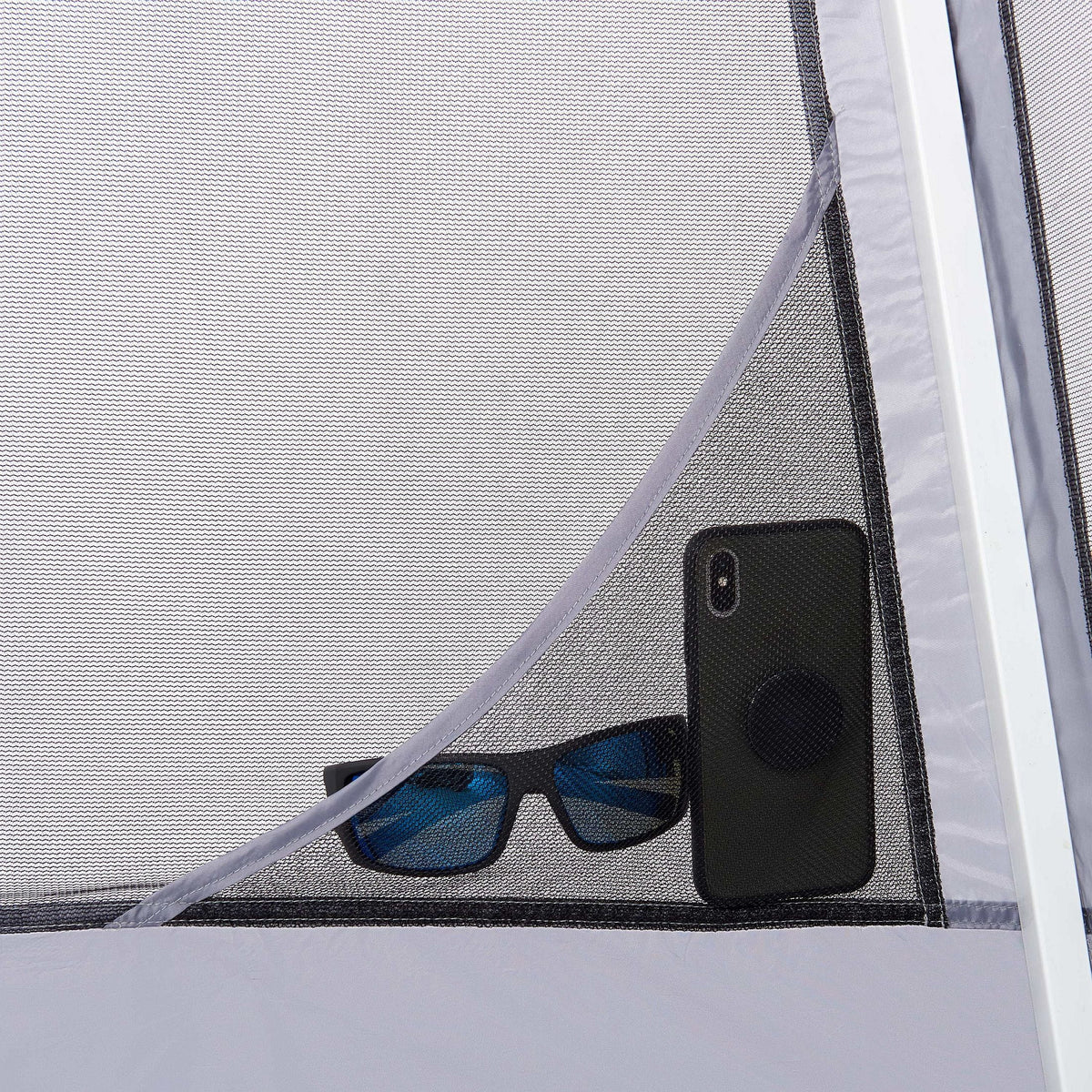 Ozark Trail 10x10 Ft Slant-Leg Canopy Accessory Pack with Screen and Shade, Gray