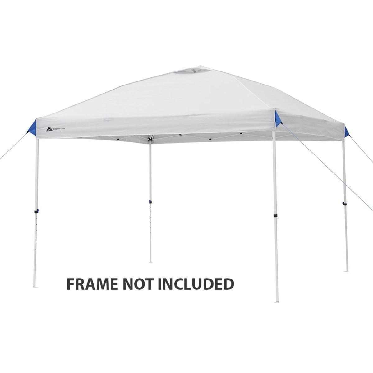 Ozark Trail 10' x 10' White Straight Leg Replacement Canopy Top Only