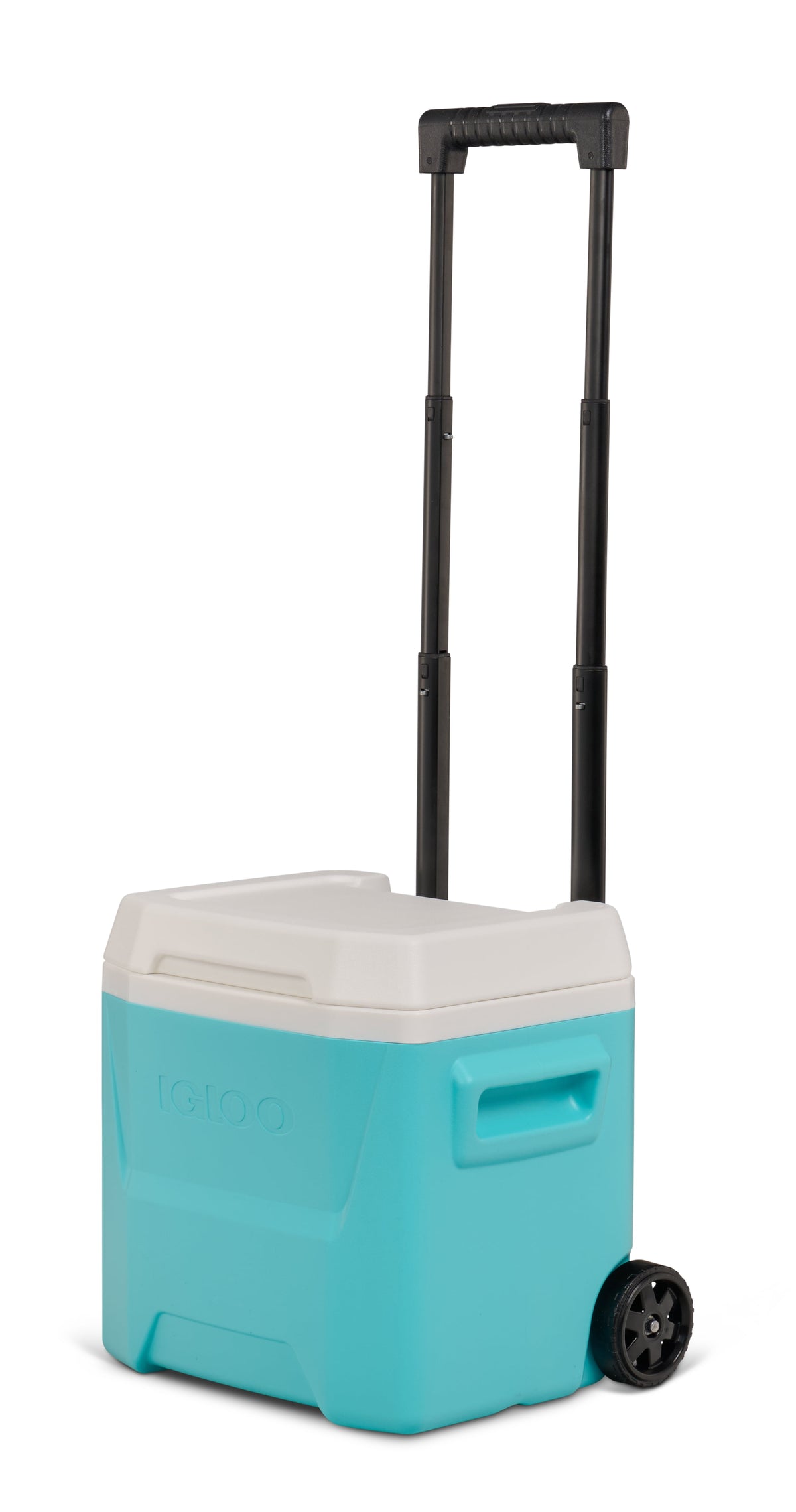 Igloo 16 QT Laguna Hard Side Ice Chest Cooler with Wheels, Aqua Blue