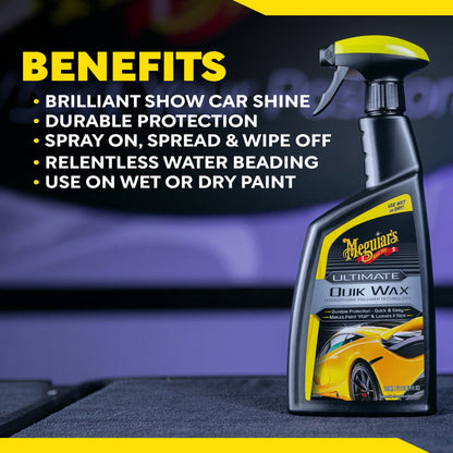 (4 pack) Meguiar's Ultimate Quik Wax, G200924, 24oz