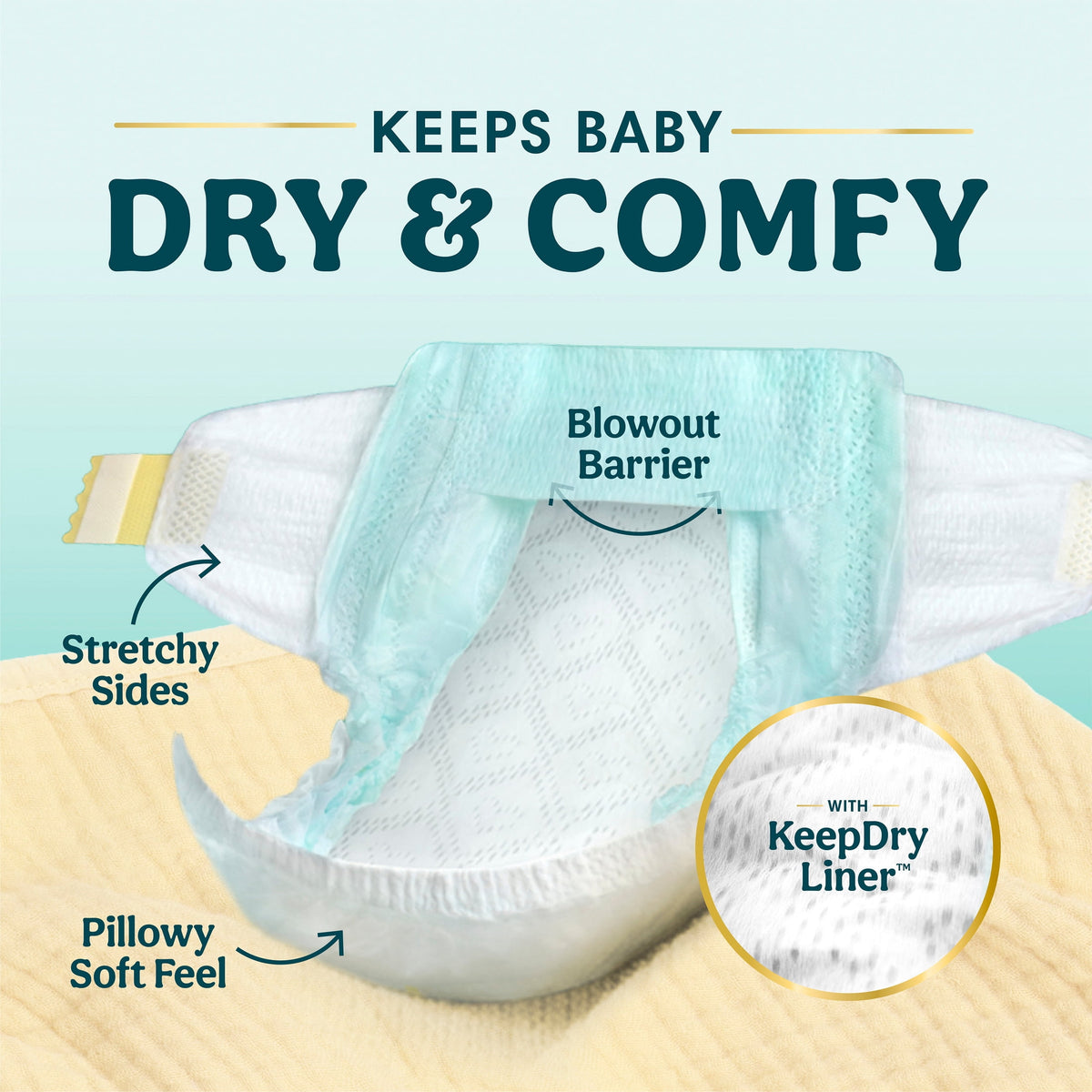 Pampers Swaddlers Fragrance Free Baby Diapers Size 2, 144 Count (Select for More Options)